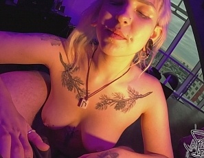 061924_big_boob_sam_gives_a_great_pov_blowjob_getting_cum_in_her_mouth_and_eating_it_all_up