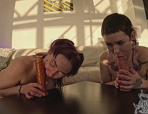 092425_double_girl_double_dildo_sucking_fucking_sharing_and_cumming